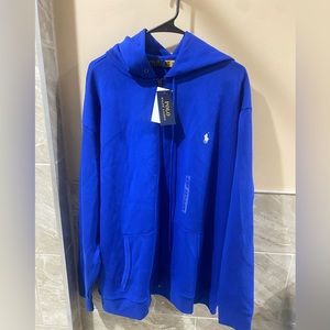 Polo Ralph Lauren Men's Big & Tall Double-Knit Full-Zip Hoodie XLT